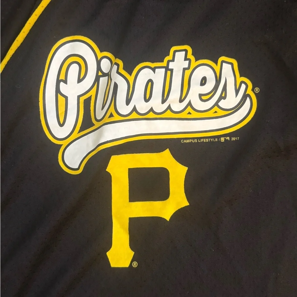 Women’s Black and Yellow Pirates Jersey - Picture 3 of 3